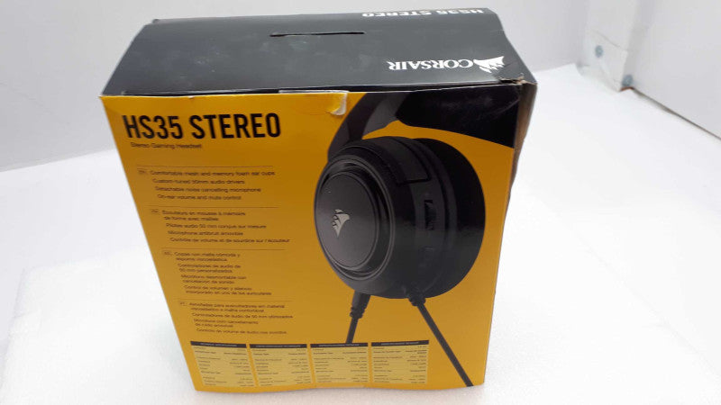 Corsair HS35 Stereo Wired Gaming Headset for PC, XBOX ONE, PS4 - New &