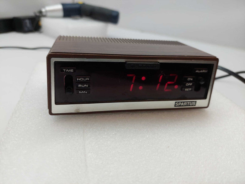 Vintage Spartus Electric Alarm Clock