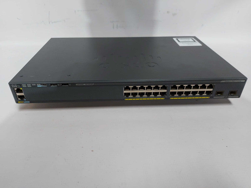 Cisco Catalyst 2960x series WS-C2960X-24TD-L Gigabit Managed Switch w/ 2-Port #