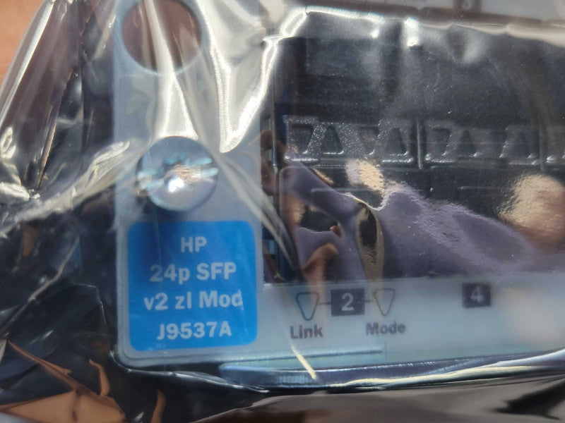 HP 24p SFP v2 zl Mod J9537A Expansion Module Open-Box _