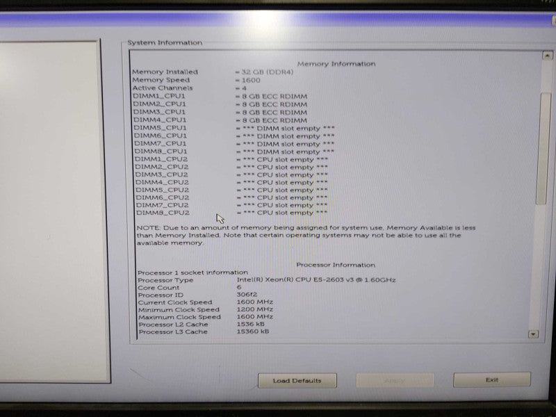 Dell precision tower 7910 Xeon E5-2603 v3 @ 1.60ghz / 32gb ram / quadro K4200 #