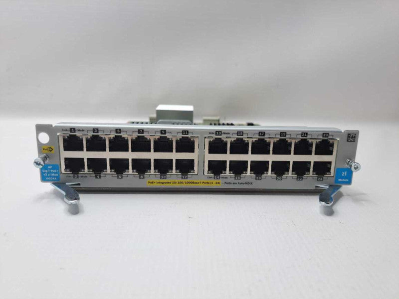 HP Gig-T PoE+ v2 zl Mod 24-Port Gigabit PoE+ Expansion Module J9534A Q!