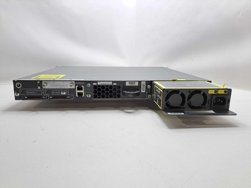 Cisco WS-C3750E-48PD-SF 48 Port PoE Gigabit 1U Managed Switch With Ears 1150W Q)