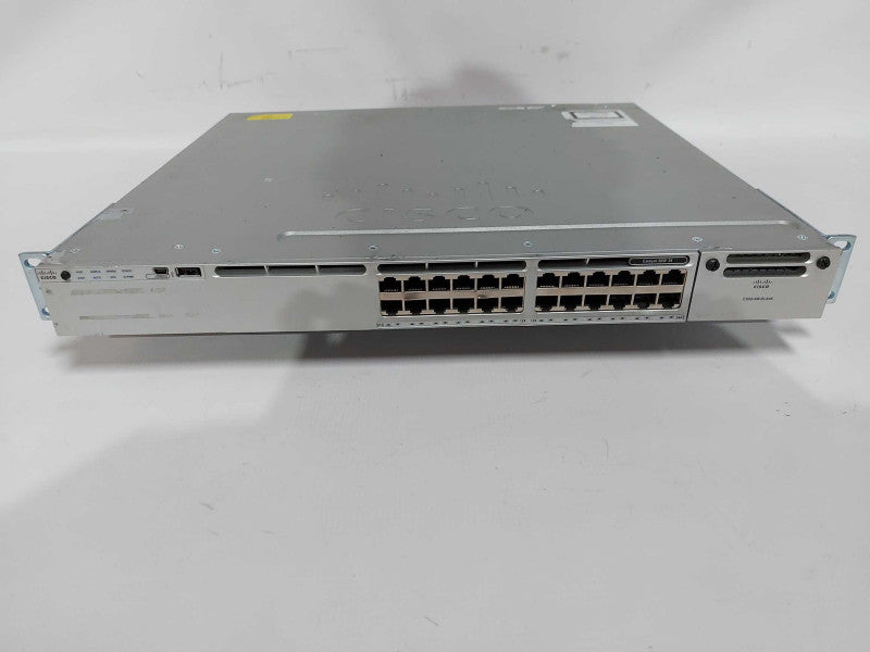 Cisco Catalyst 24-Port Switch WS-C3850-24T-S GBE Used Working factory reset  #