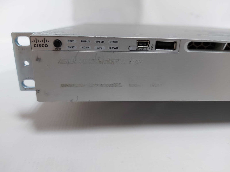 Cisco Catalyst 24-Port Switch WS-C3850-24T-S GBE Used Working factory reset  #