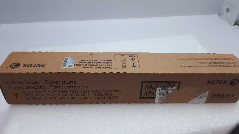 Xerox 006R01510 ~ Yellow Laser Toner Cartridge ~ New In Box &