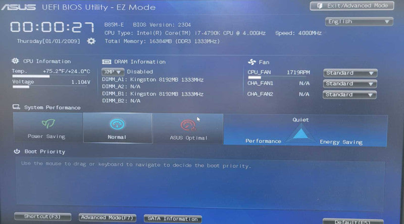 1U BLACKBOX - Core i7-4790K | ASUS B85M-E | 16GB RAM | 300W PSU