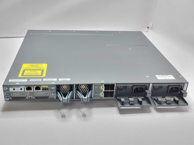 Cisco Catalyst WS-C3750X-24T-S 24-Ports Gigabit Network Switch, 2x PSU Q_