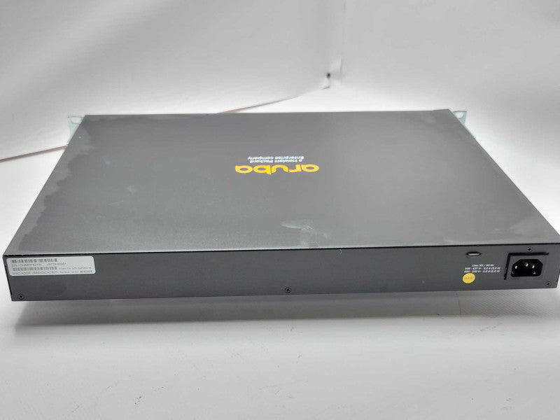 HPE Aruba 2530-24G POE+ J9773A 24 Port Ethernet Switch, Factory reset _