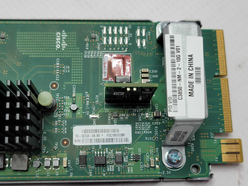 Cisco C3850-NM-2-10G Catalyst 3850 Series 4 Port 2x 1Gb 2x 10Gb Network Modul _