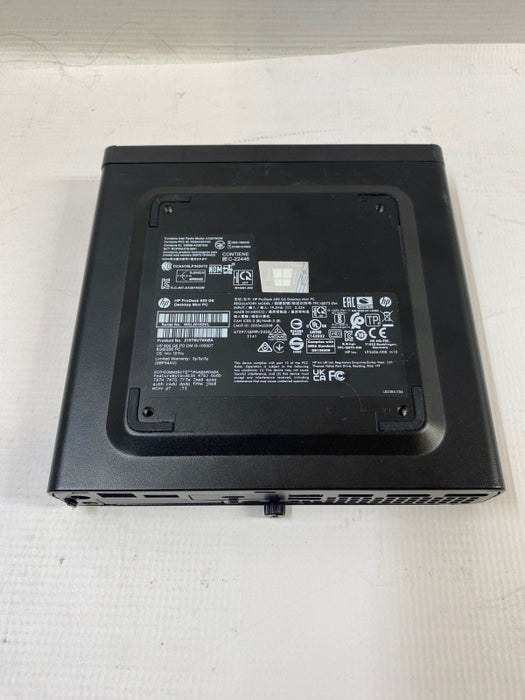 HP ProDesk 600 G6 Desktop Mini PC Intel i5-10500T @ 2.30GHz 8GB RAM 256GB SSD