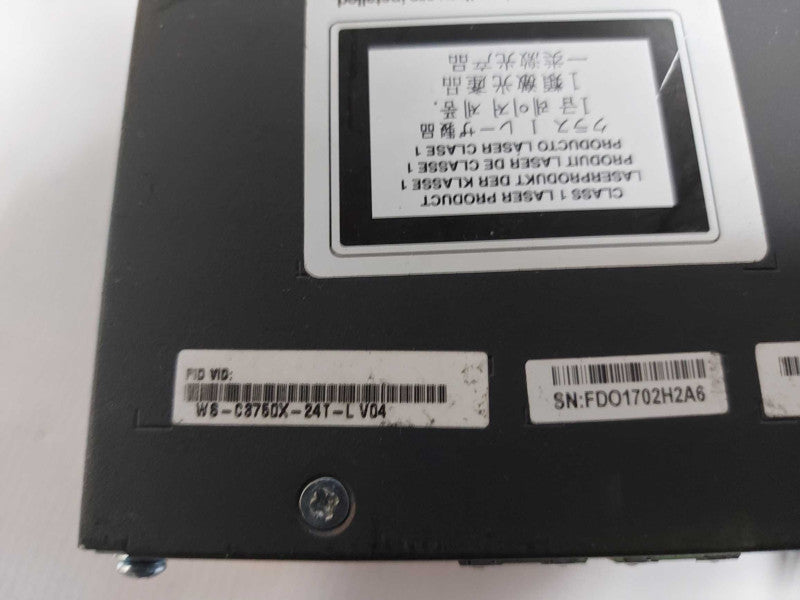 Cisco 3750x Series gigabit Network switch WS-C3750X-24T-L - fact reset #