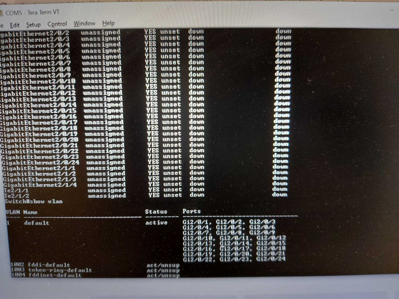 Cisco 3750x Series gigabit Network switch WS-C3750X-24T-L - fact reset #