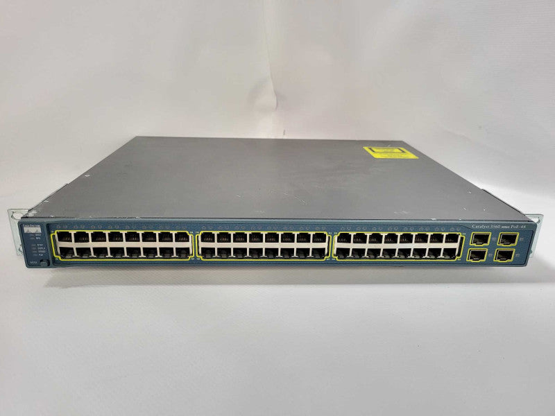 CISCO WS-C3560-48PS-E Catalyst 48-Port PoE Managed Ethernet Switch Q$