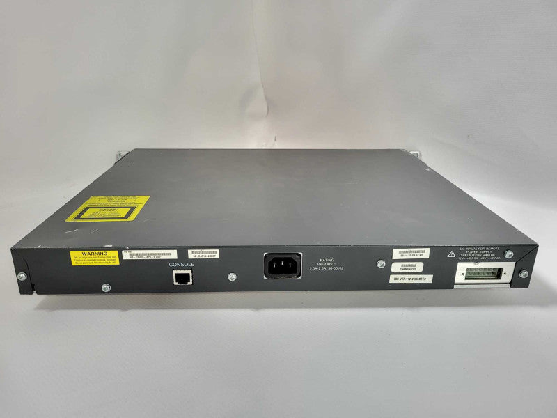 CISCO WS-C3560-48PS-E Catalyst 48-Port PoE Managed Ethernet Switch Q$
