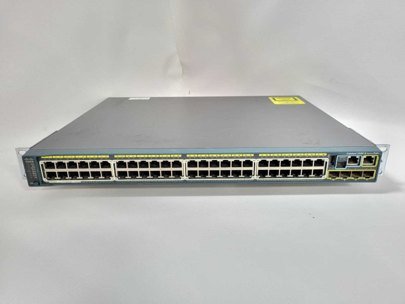 Cisco WS-C2960S-48LPS-L 48-Port Gigabit POE+ Managed Switch $