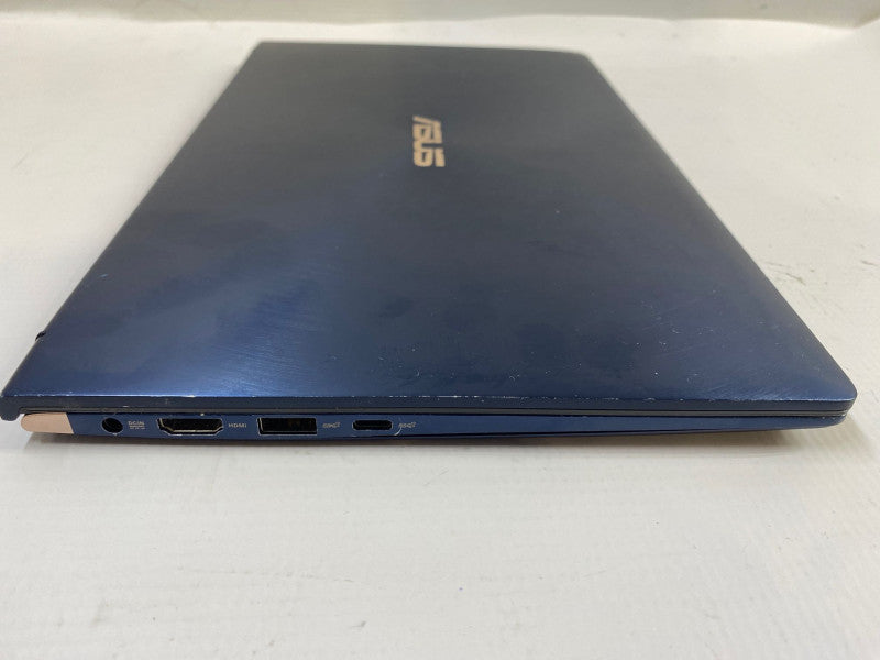 ASUS ZenBook UX433F Laptop i7-8565U 16GB RAM 256GB SSD No power adapter/READ! Q
