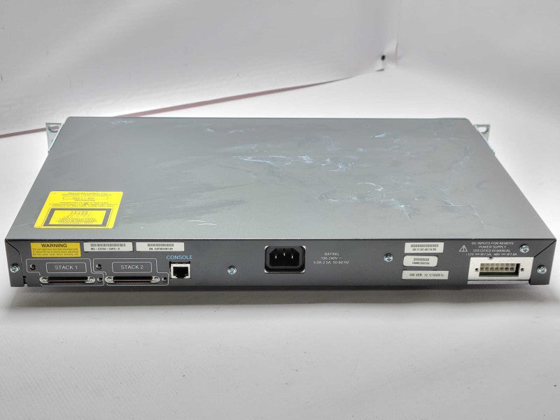 Cisco WS-C3750-24PS-E Catalyst 3750 Series 24 PoE Port Switch _