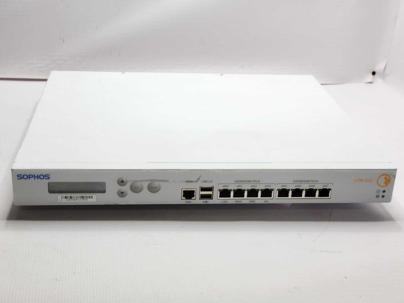 SOPHOS UTM320 REV.5 SWITCH ETHERNET 8 PORT 10/100/1000 READ _