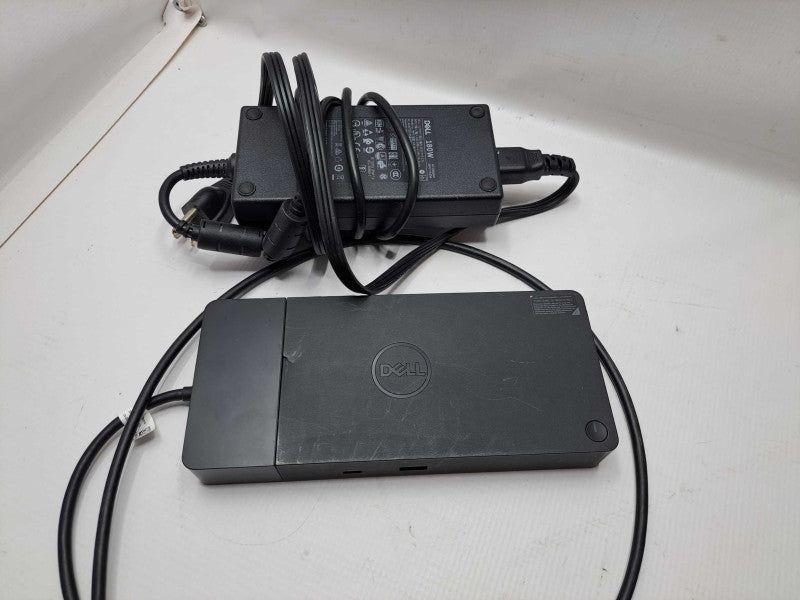 Dell WD19S USB Type-C Docking Station Black K20A Fully Tested + 180W Adapter )