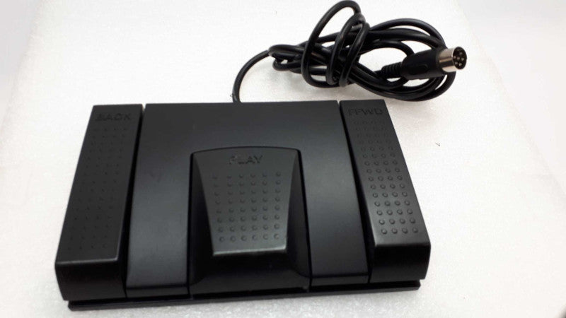 Sanyo Foot Control Pedal FS-56 6 Pin Connector For Dictation Machine &