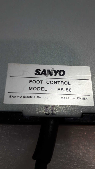Sanyo Foot Control Pedal FS-56 6 Pin Connector For Dictation Machine &