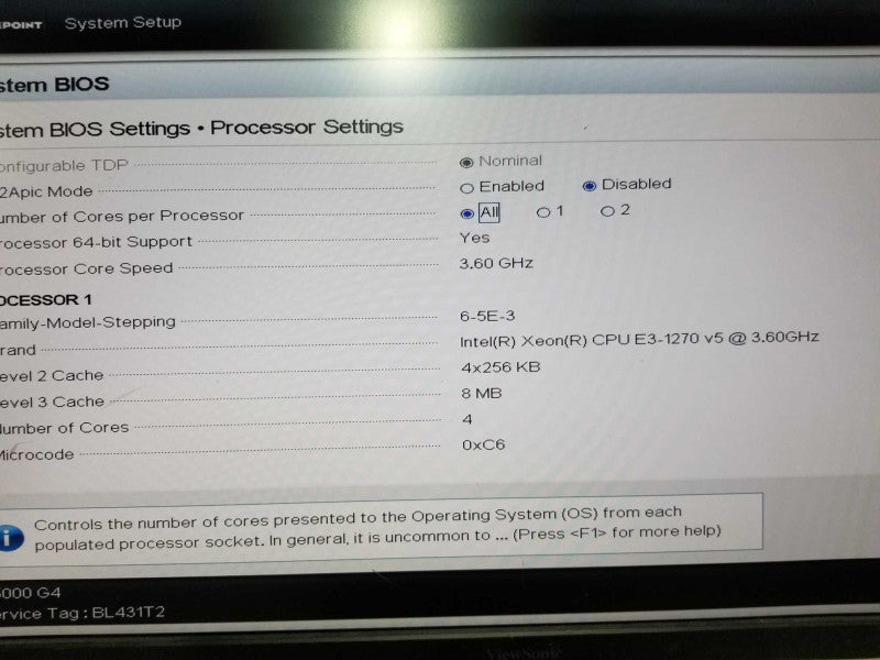 Dell PowerEdge R230XL Xeon E3-1270 V5 @ 3.60ghz - READ BELOW #