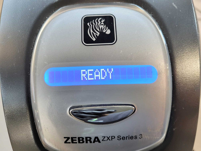 Zebra ZXP Series 3 Dual Sided ID Card Printer USB Ethernet | No AC Adapter $