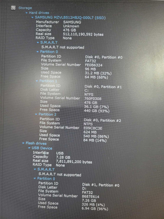 Lenovo ThinkCentre M70S Core i5-10400 2.90GHz 16GB 212GB SSD !