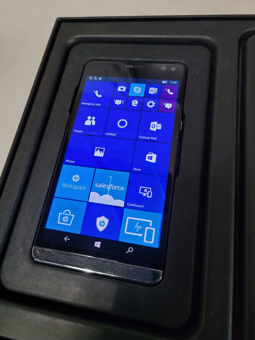 HP Elite X3 Dual SIM Graphite + Desk Dock (X9U42UT#ABA) - READ