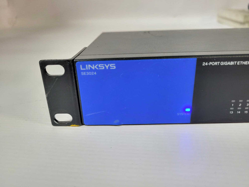 Linksys SE3024 24-Port Gigabit Ethernet Unmanaged Network Switch $