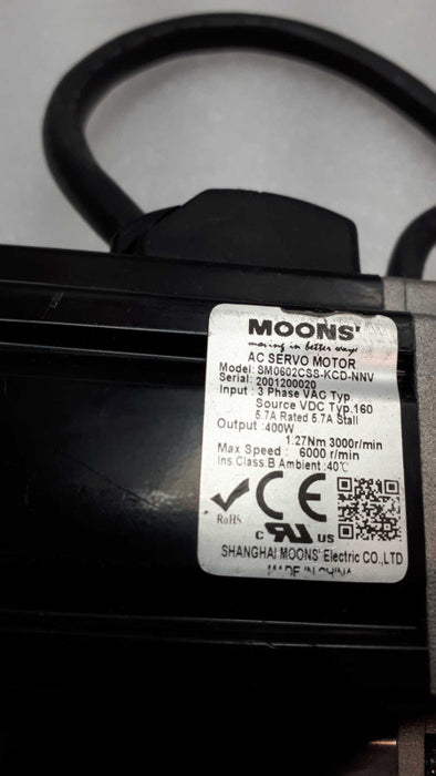 Moons SM0602CSS-KCD-NNV Servo Motor &