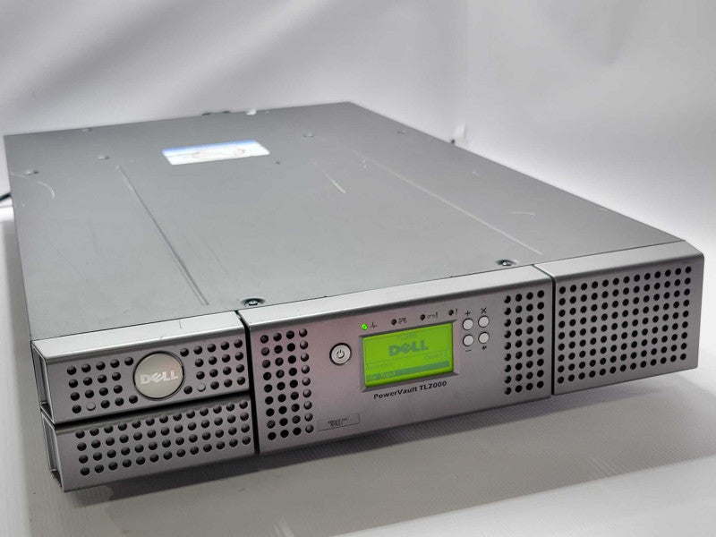 Dell PowerVault TL2000 Library 2U 24-Slots Tape Drive Library, 2x LTO-5 SAS _