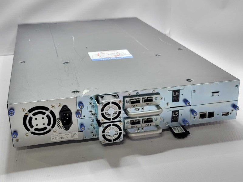 Dell PowerVault TL2000 Library 2U 24-Slots Tape Drive Library, 2x LTO-5 SAS _