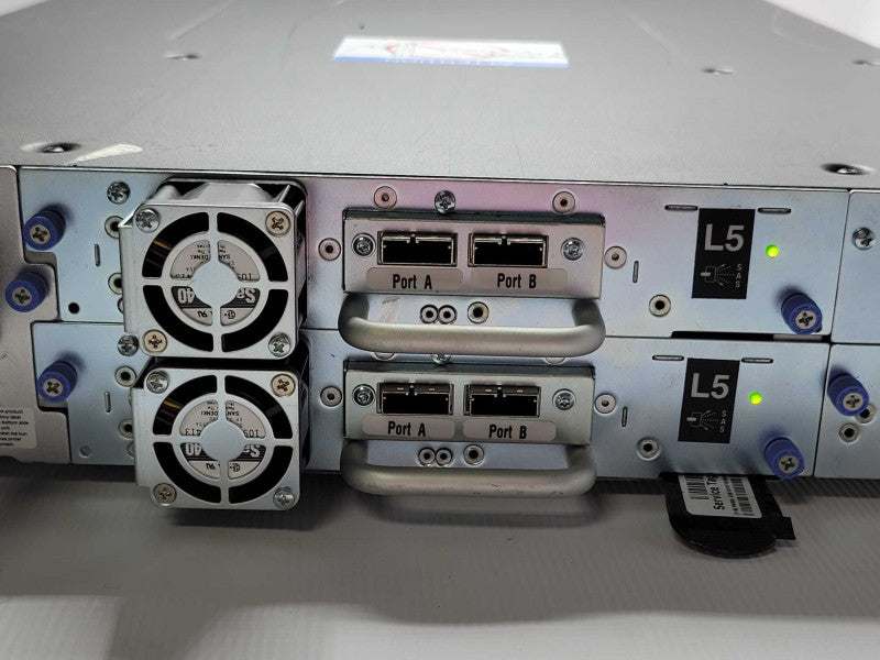 Dell PowerVault TL2000 Library 2U 24-Slots Tape Drive Library, 2x LTO-5 SAS _