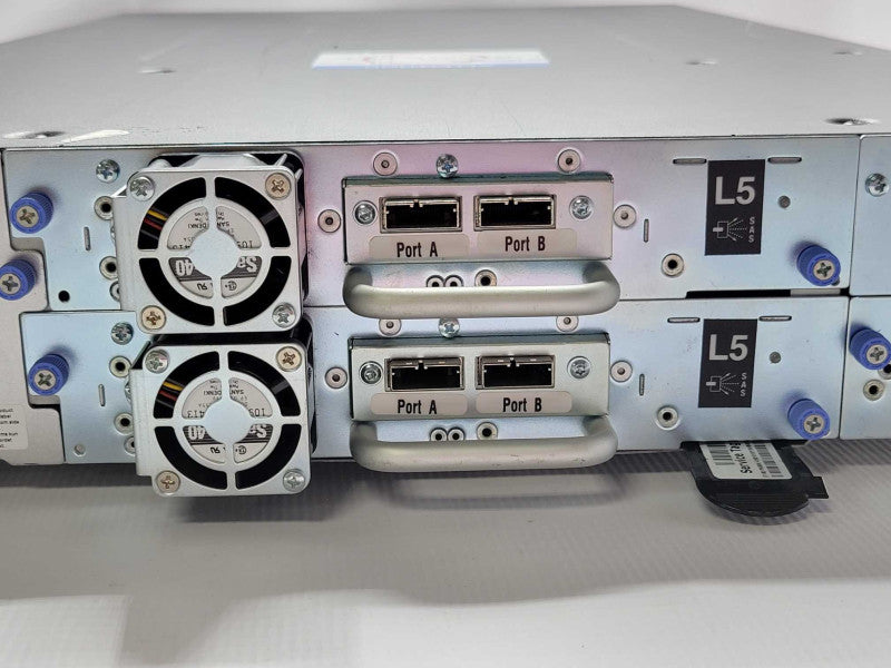Dell PowerVault TL2000 Library 2U 24-Slots Tape Drive Library, 2x LTO-5 SAS _