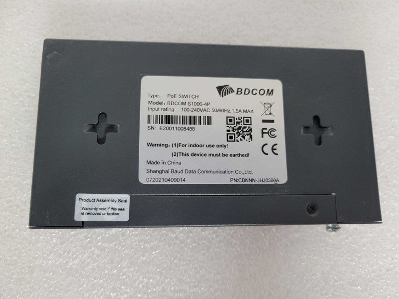 BDCOM S1006-4P 100Mbps Multi Functional PoE Switch !