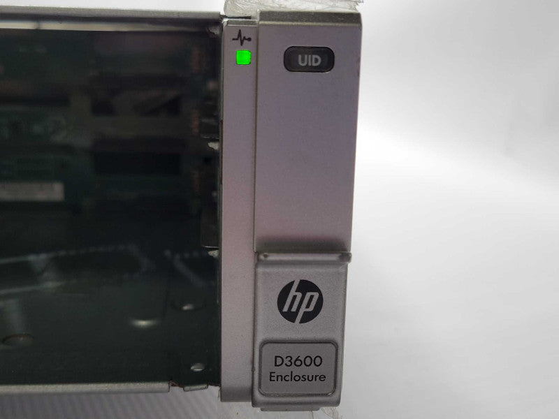 HP QW968 D3600 12-BAY LFF STORAGE CHASSIS 739722-001, 2x PSU, 2x Controller Q_