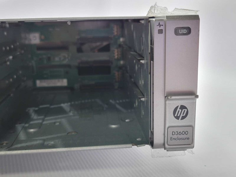HP QW968 D3600 12-BAY LFF STORAGE CHASSIS 739722-001, 2x PSU, 2x Controller Q_
