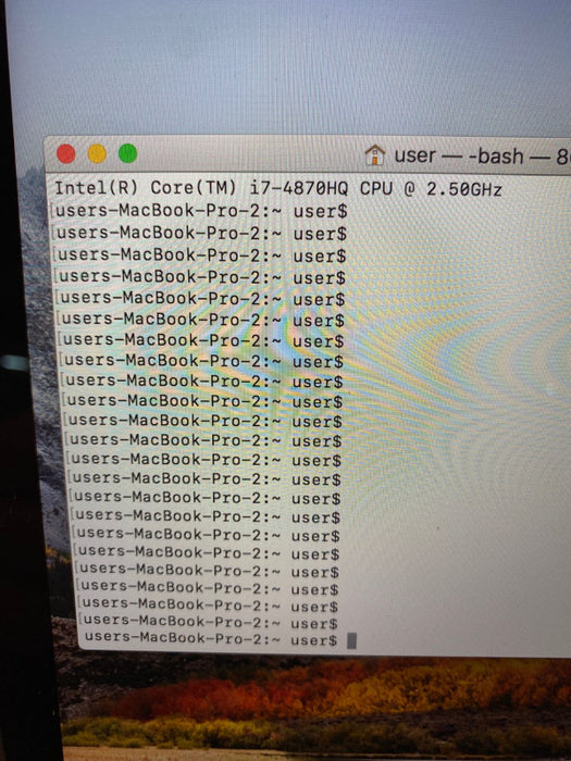Apple MacBook Pro Retina 15\\" Mid 2015 i7-4870HQ Radeon R9 M370X 2GB 16GB RAM 256GB SSD