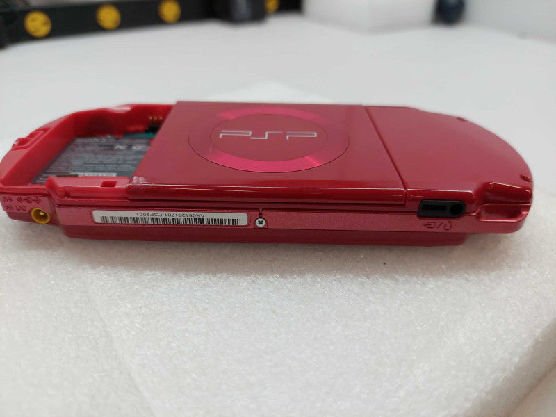 Sony Playstation Portable PSP Red Model:PSP-2001 God of War Edition with game