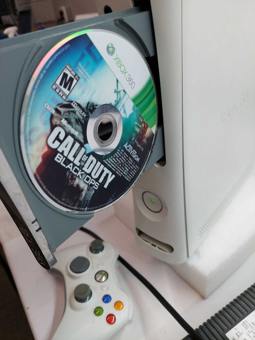 Refurbished Microsoft Xbox 360 with two controllers