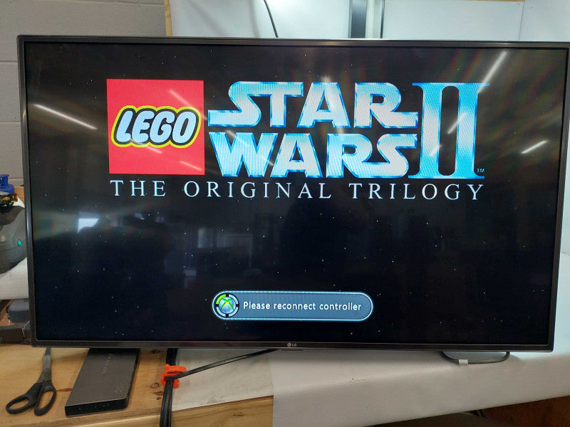 Refurbished Microsoft Xbox 360 with two controllers