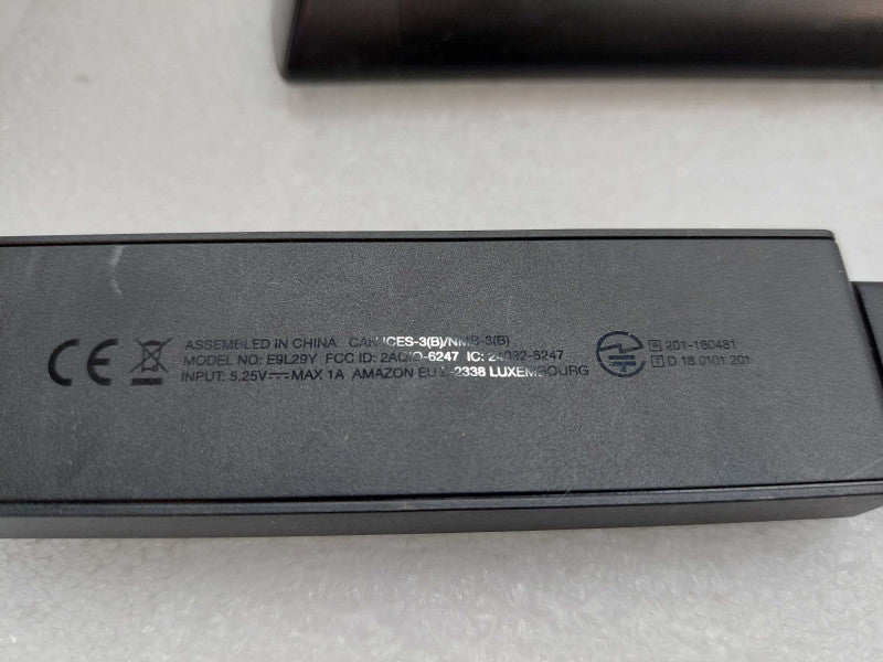 Amazon FireStick with Remote Model: E9L29Y