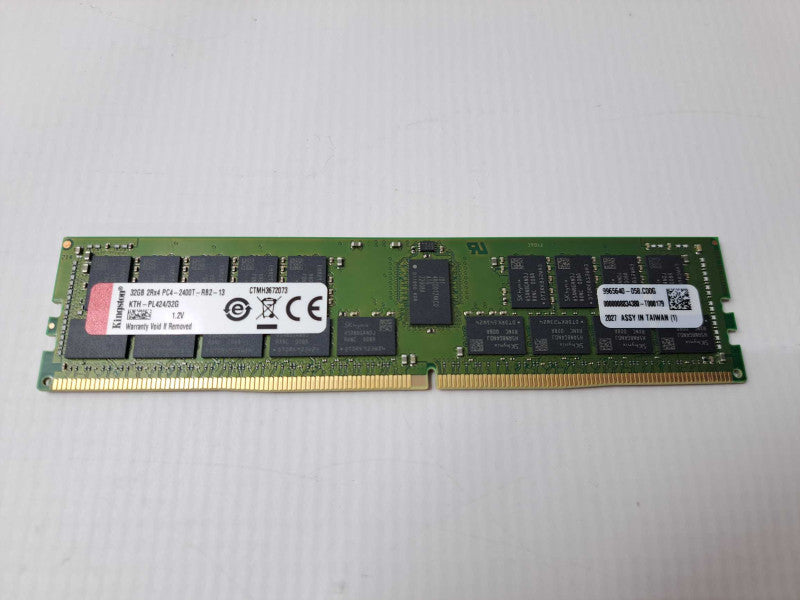 Kingston 32GB 2RX4 PC4-2400T 1.2V DDR4 Memory Module KTH-PL424/32G (1X32GB) Q)
