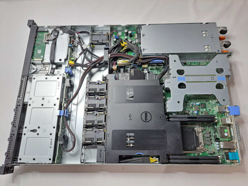 Dell PE R430 1x Xeon E5-2620 v3 @ 2.40GHz 32GB DDR4 H730 RAID 2x 550W PSU )
