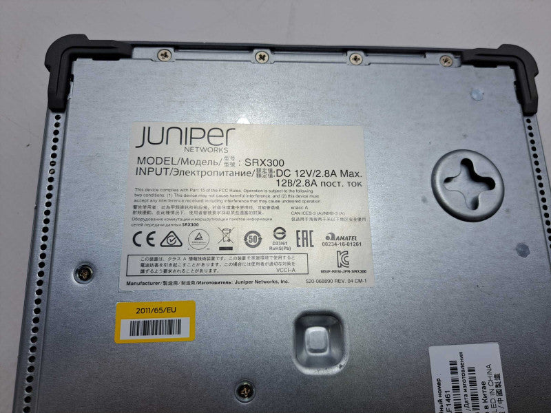 Juniper Networks SRX300 6-Port Security Services Gateway Firewall )