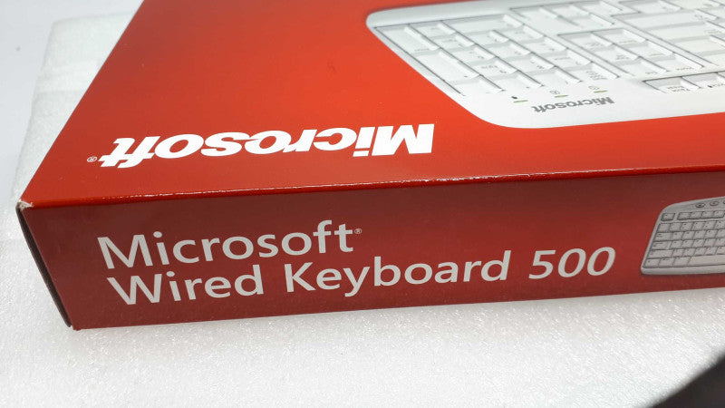 MICROSOFT WIRED KEYBOARD 500 PC - PS/2 Brand NewQ&