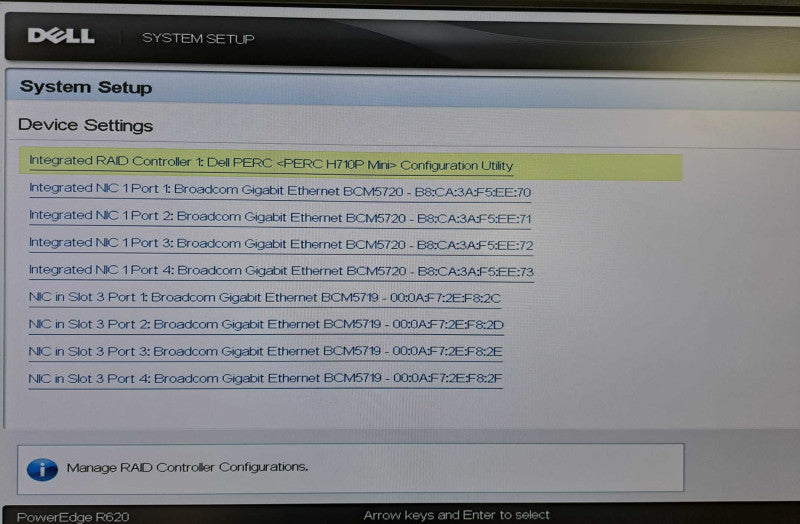 Dell PE R620 2x Xeon E5-2650 @ 2.00GHz 144GB Ram H710P Raid 2x 750W PSU )