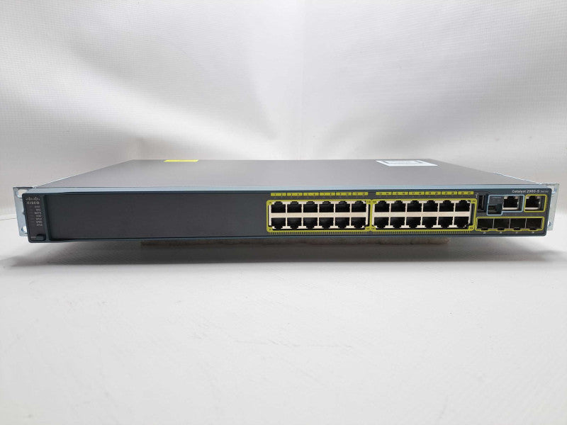 Cisco WS-C2960S-24TS-L 24-Port Gigabit Managed Switch )